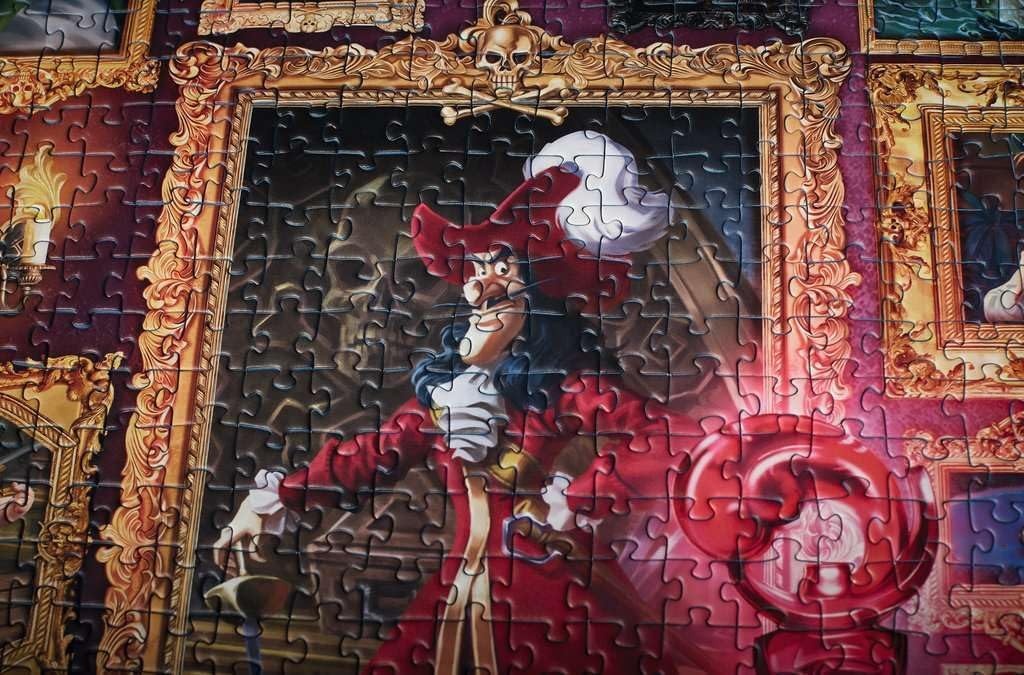 image:imageRavensburger Puzzle 12000037 Disney Villainous Maleficent 1000 Teile Puzzle fr Erwachsene und Kinder ab 14 Jahren Disney Puzzle Disney Geschenke Green PurpleCaptain Hook 1000 PC