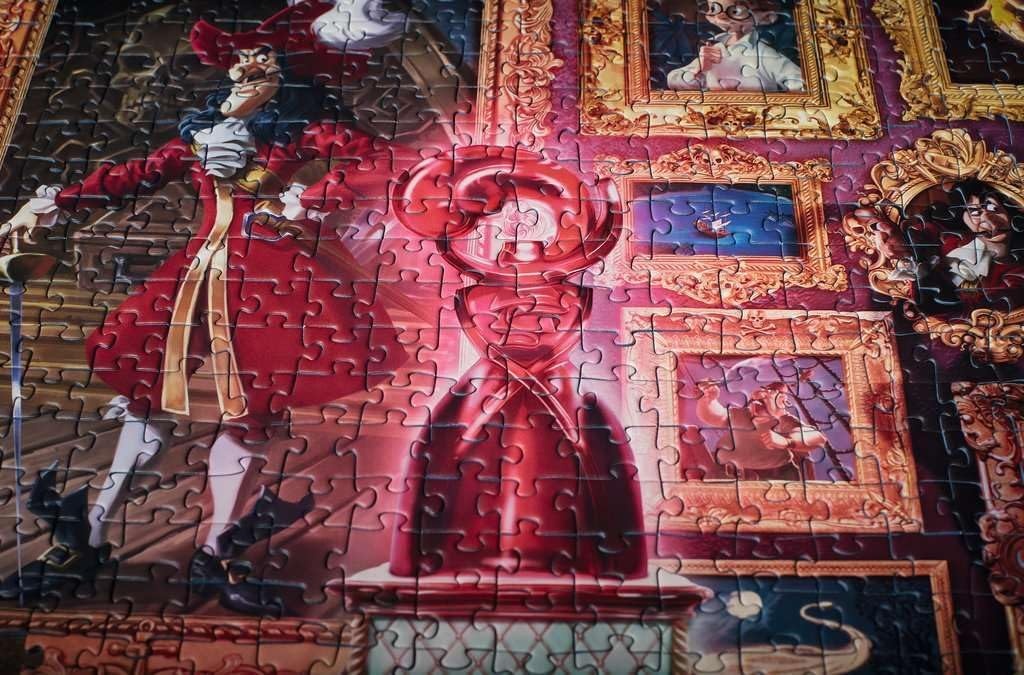 image:imageRavensburger Puzzle 12000037 Disney Villainous Maleficent 1000 Teile Puzzle fr Erwachsene und Kinder ab 14 Jahren Disney Puzzle Disney Geschenke Green PurpleCaptain Hook 1000 PC
