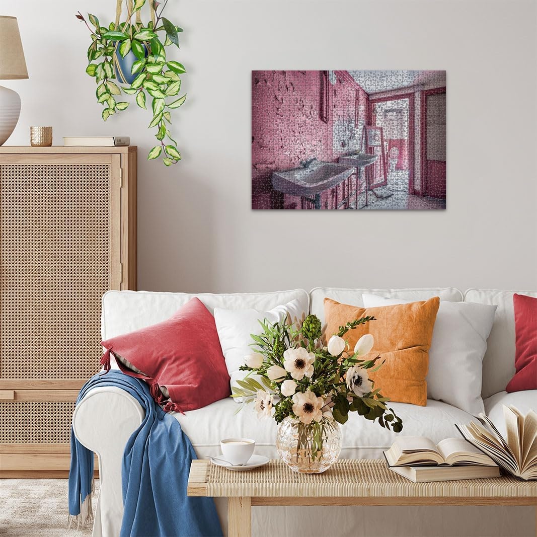 image:imageRavensburger Puzzle 12000273 Lost Places Pink Dreams 1000 Teile Puzzle fr Erwachsene und Kinder ab 14 Jahren Lost Places PuzzleModern