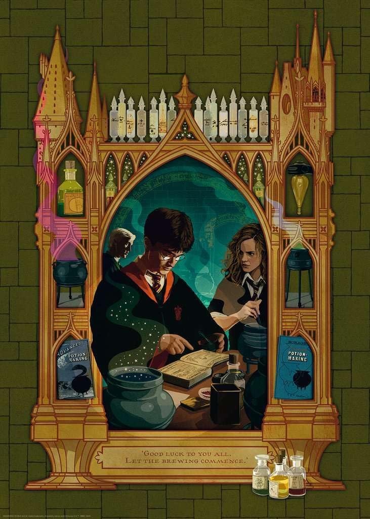 image:imageRavensburger Puzzle 12000531 Harry Potter und der Halbblutprinz 1000 Teile Puzzle fr Erwachsene und Kinder ab 14 JahrenAntik