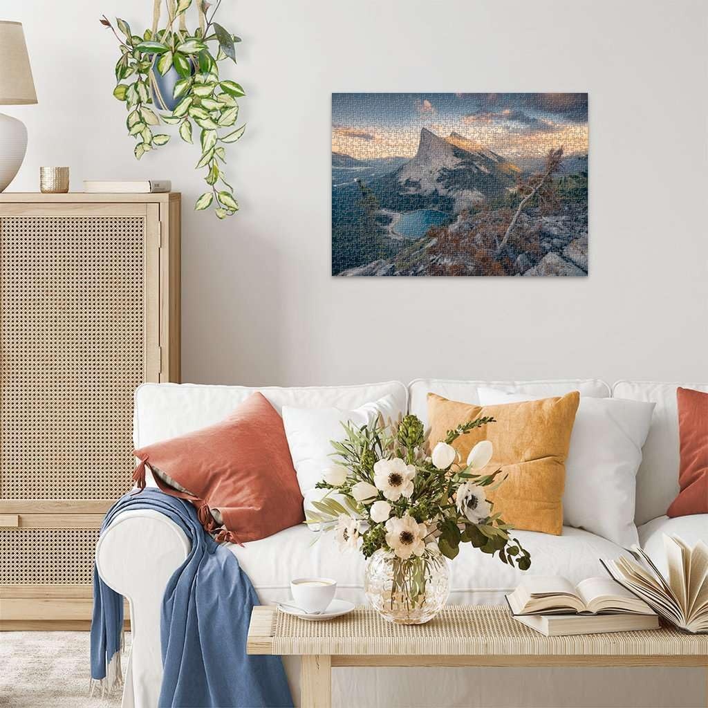 image:imageRavensburger Puzzle Abends in den Rocky Mountains 1000 Teile PuzzleAntik