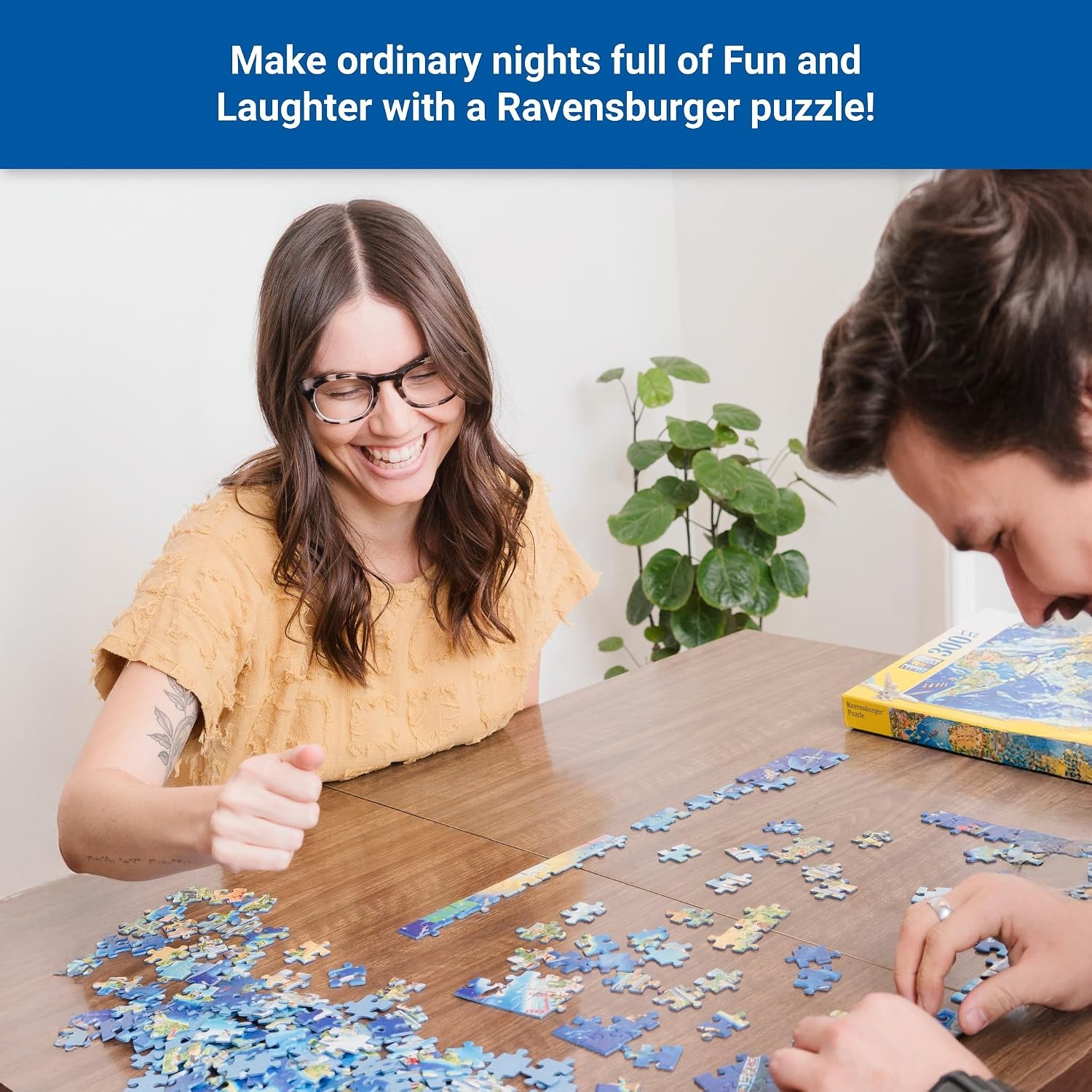 image:imageRavensburger Puzzle Afrikanischer Elefant 500 Teile Puzzle fr ErwachseneModern