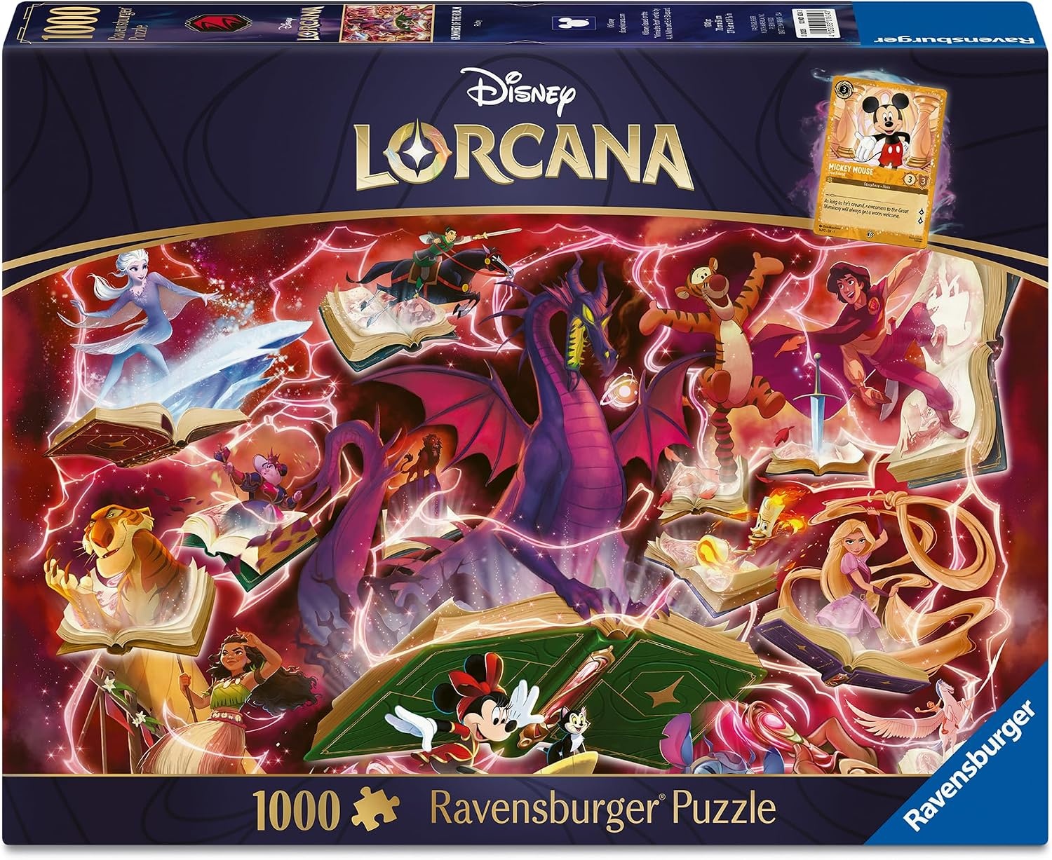 image:imageRavensburger Puzzle Disney Lorcana Glimmers of the Realm Ruby