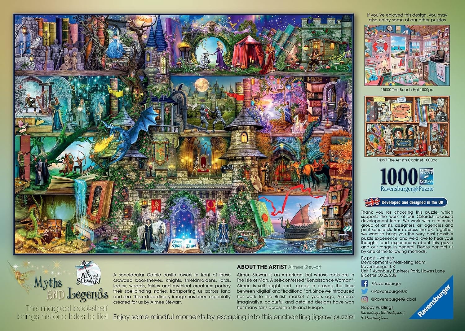 image:imageRavensburger Puzzle Mythen und Legenden 1000 Teile Puzzle fr ErwachseneAntik
