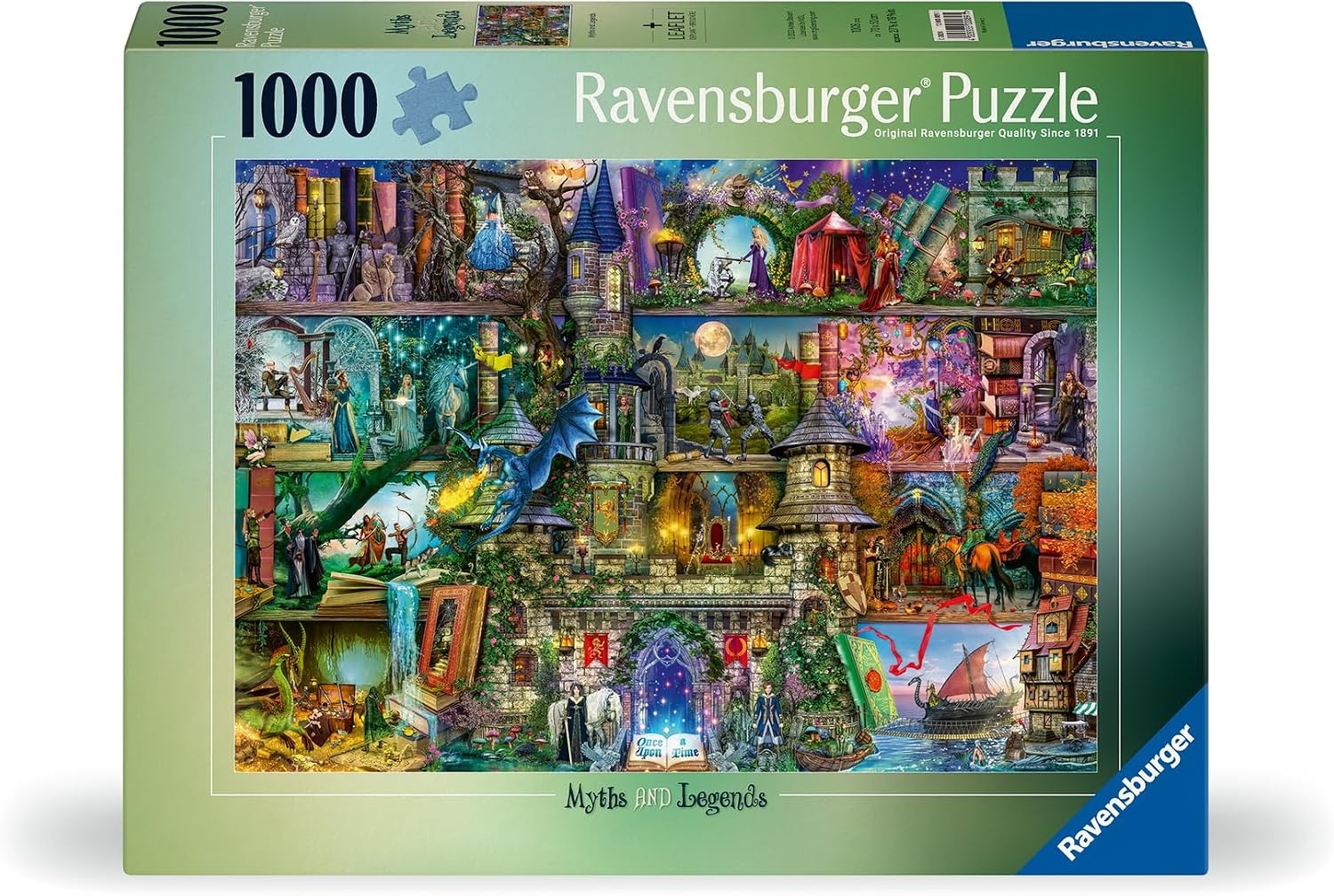 image:imageRavensburger Puzzle Mythen und Legenden 1000 Teile Puzzle fr ErwachseneModern