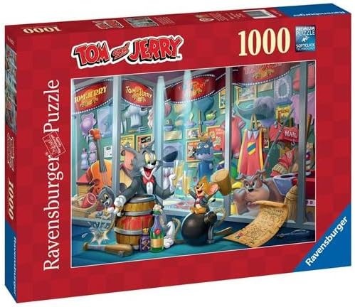 image:imageRavensburger Puzzle Ruhmeshalle von Tom amp Jerry 1000 Teile PuzzleAntik