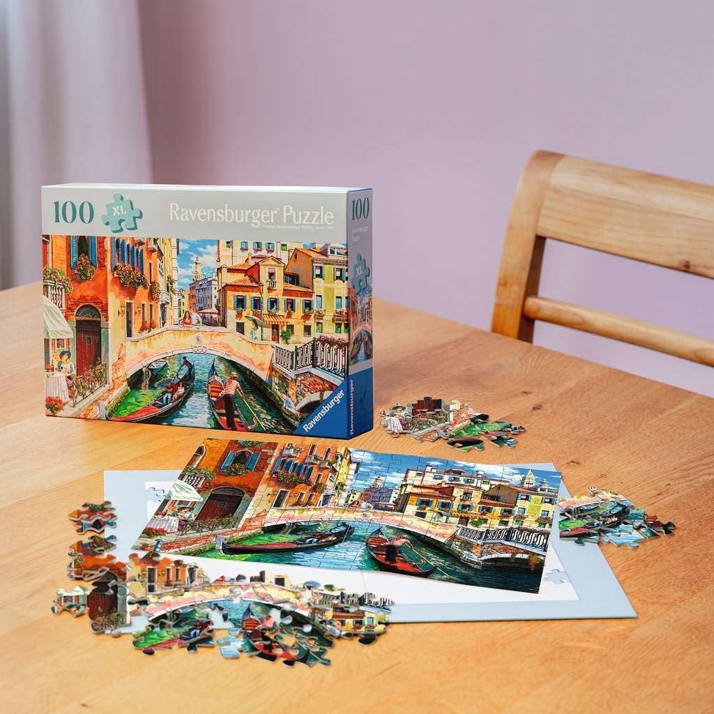 image:imageRavensburger Puzzle Venedig 100 groe PuzzleTeile fr Senioren