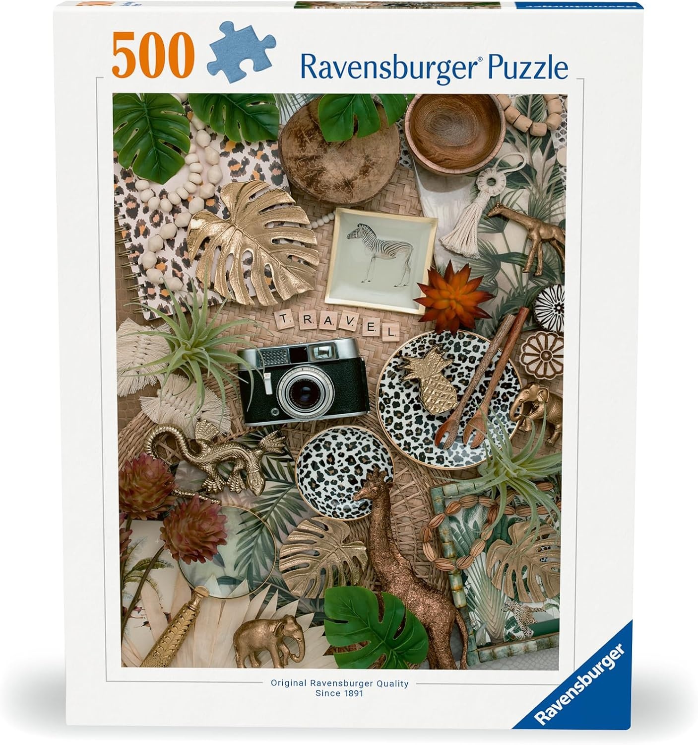 image:imageRavensburger Puzzle Vintage Stillleben 500 Teile Puzzle fr ErwachseneModern