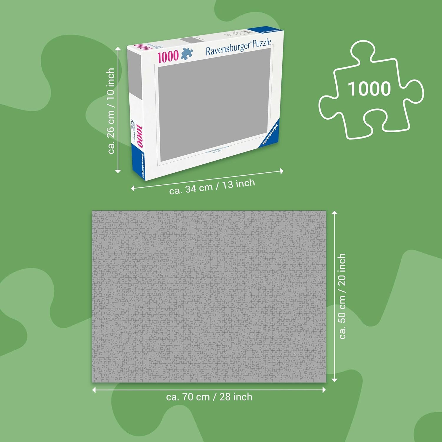 image:imageRavensburger Puzzle Zebras am Wasserloch 500 Teile Puzzle fr ErwachseneWlfe im Wald