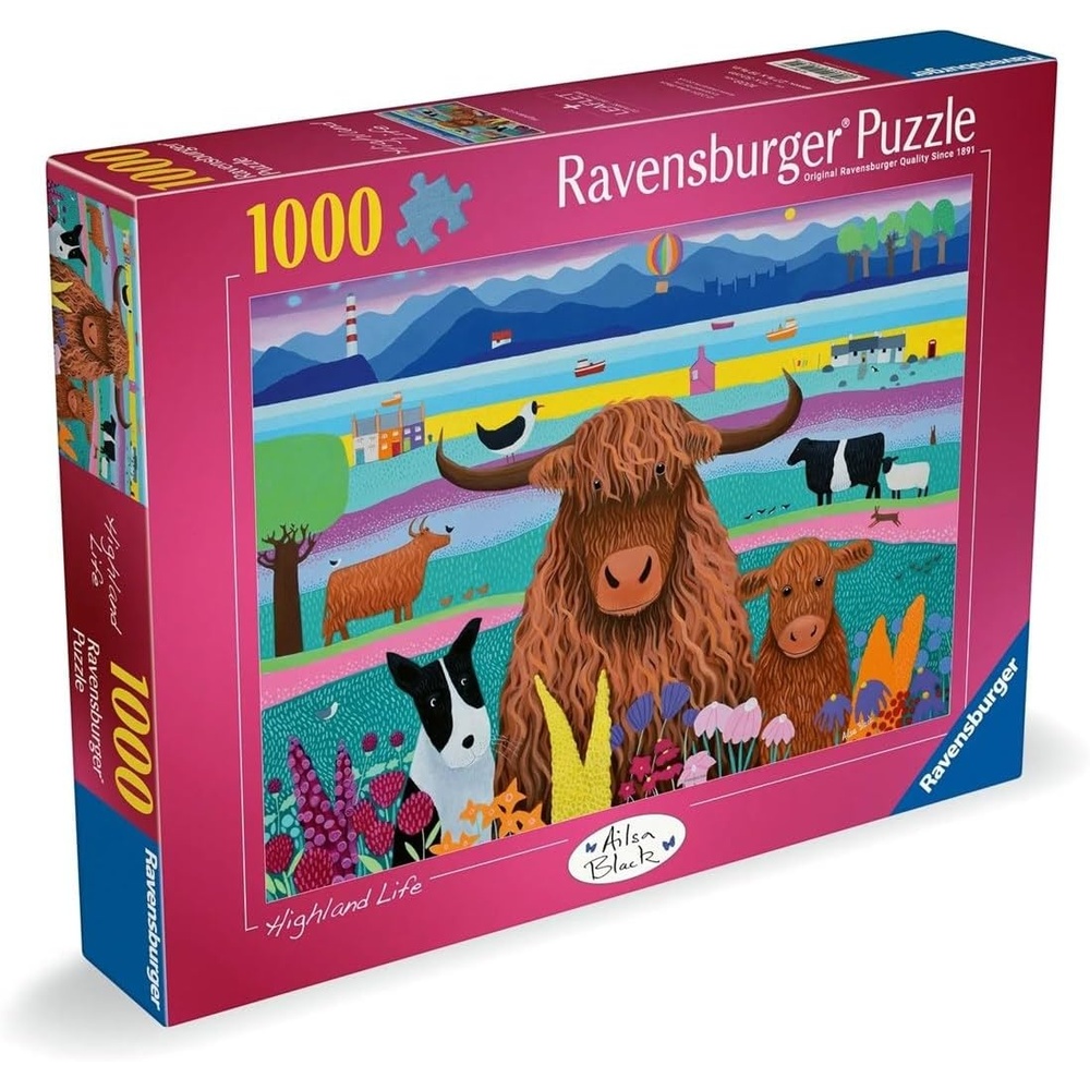 image:imageRavensburger Highland Life Puzzle 1000 Teile fr Erwachsene und Kinder ab 12 JahrenModern