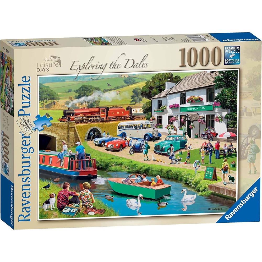 image:imageRavensburger Leisure Days No2 Exploring the Dales 1000teiliges Puzzle fr Erwachsene und Kinder ab 12 JahrenAntik