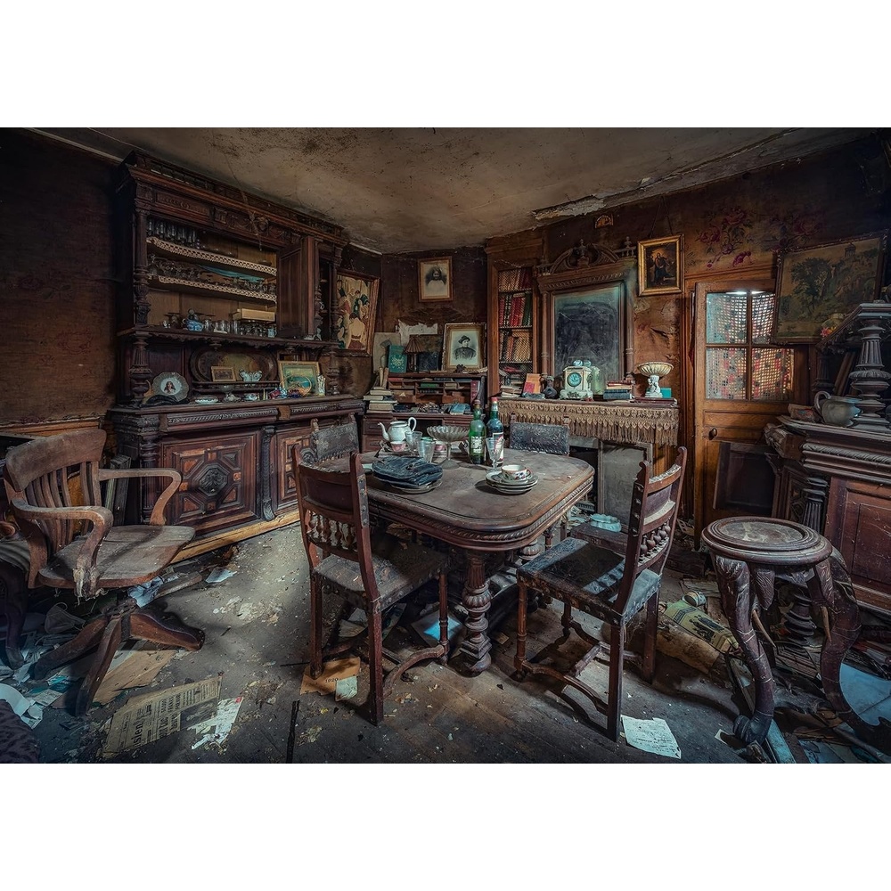 image:imageRavensburger Puzzle 12000275 Lost Places Bizarre Meal 1000 Teile Puzzle fr Erwachsene und Kinder ab 14 Jahren Lost Places PuzzleSkurrile