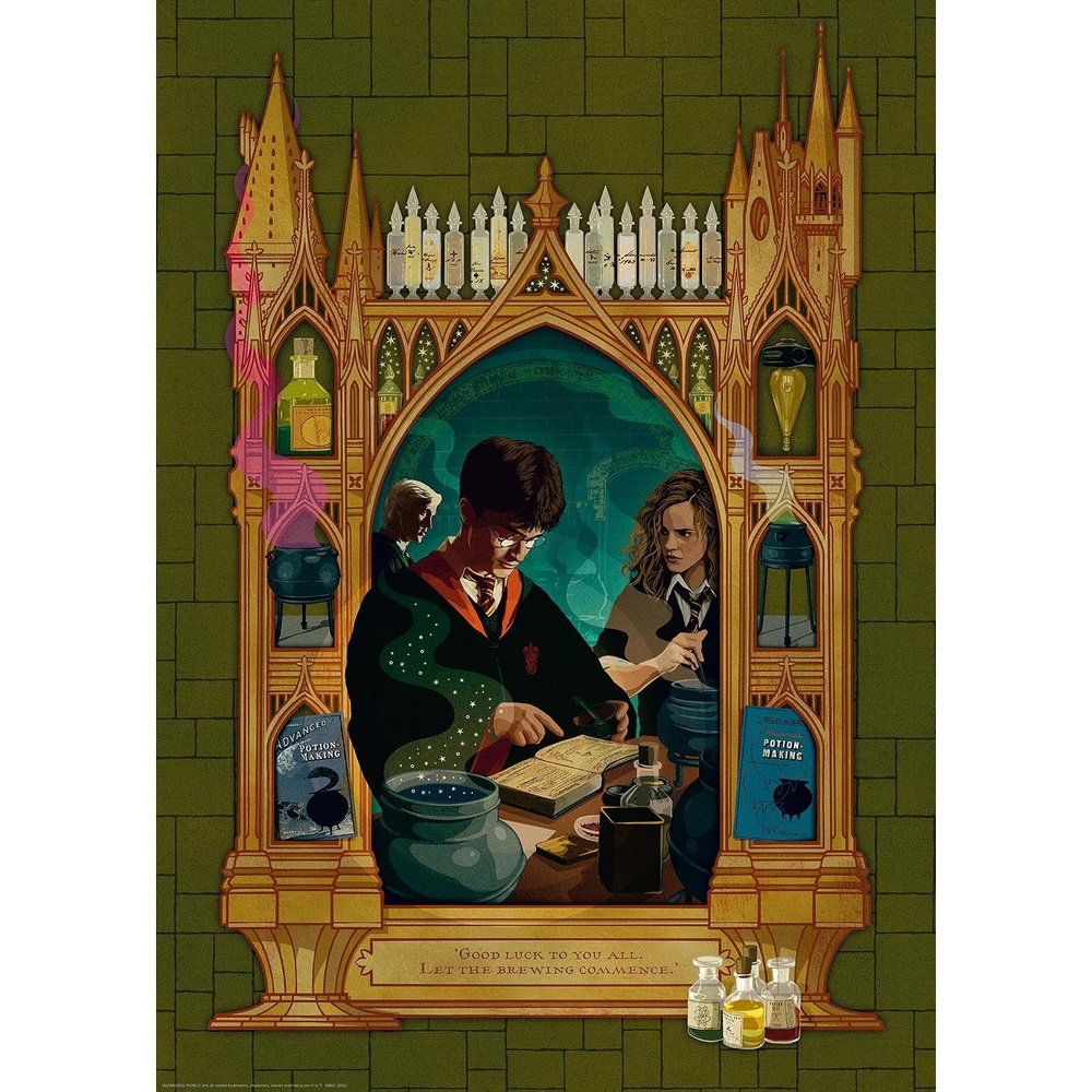 image:imageRavensburger Puzzle 12000531 Harry Potter und der Halbblutprinz 1000 Teile Puzzle fr Erwachsene und Kinder ab 14 JahrenFantasy
