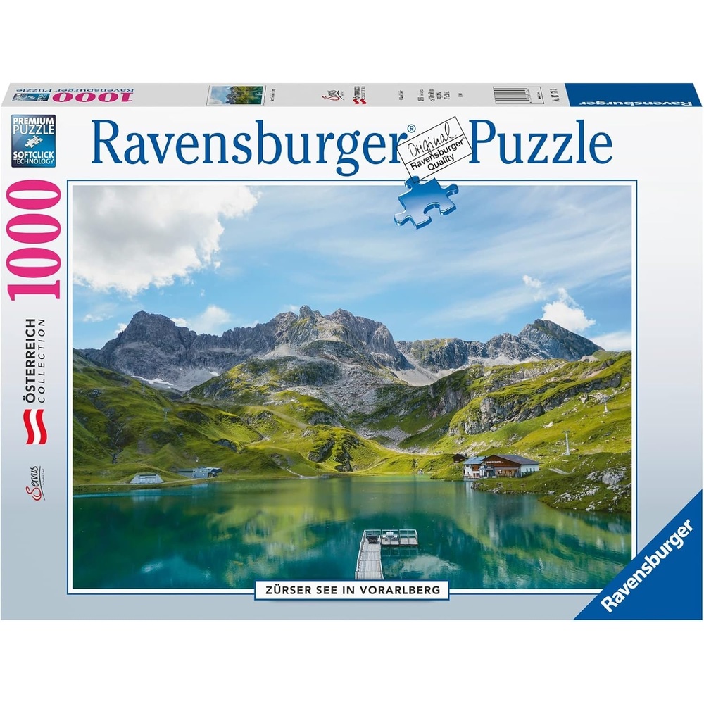 image:imageRavensburger Puzzle 12000596 Zrser See in Vorarlberg 1000 Teile Puzzle fr Erwachsene und Kinder ab 14 Jahren Puzzle mit Landschaft und NaturAntik