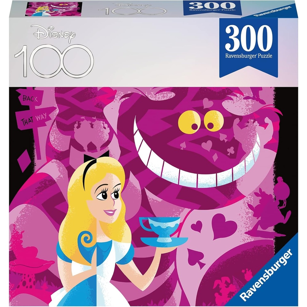 image:imageRavensburger Puzzle 12001046 Alice 300 Teile Puzzle fr Erwachsene und Kinder ab 8 Jahren Disney Puzzle Disney GeschenkeRetro