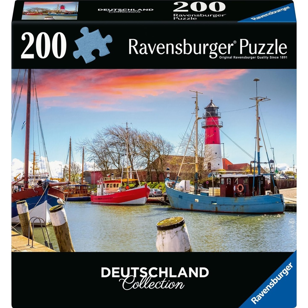 image:imageRavensburger Puzzle 12001476 Der Hafen von Bsum 300 Teile Puzzle Deutschland Collection fr Erwachsene ab 14 Jahren