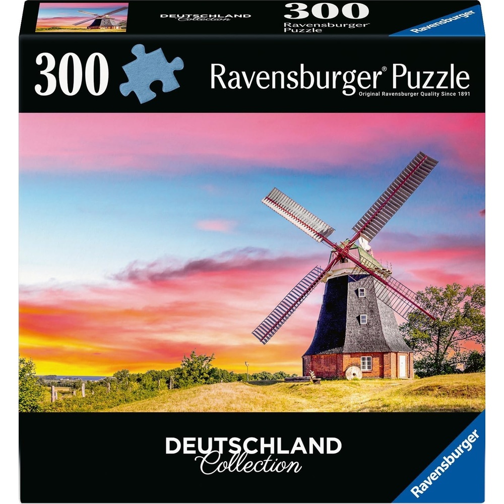 image:imageRavensburger Puzzle 12001478 Die Windmhle von Kltz 300 Teile Puzzle Deutschland Collection fr Erwachsene ab 14 Jahren