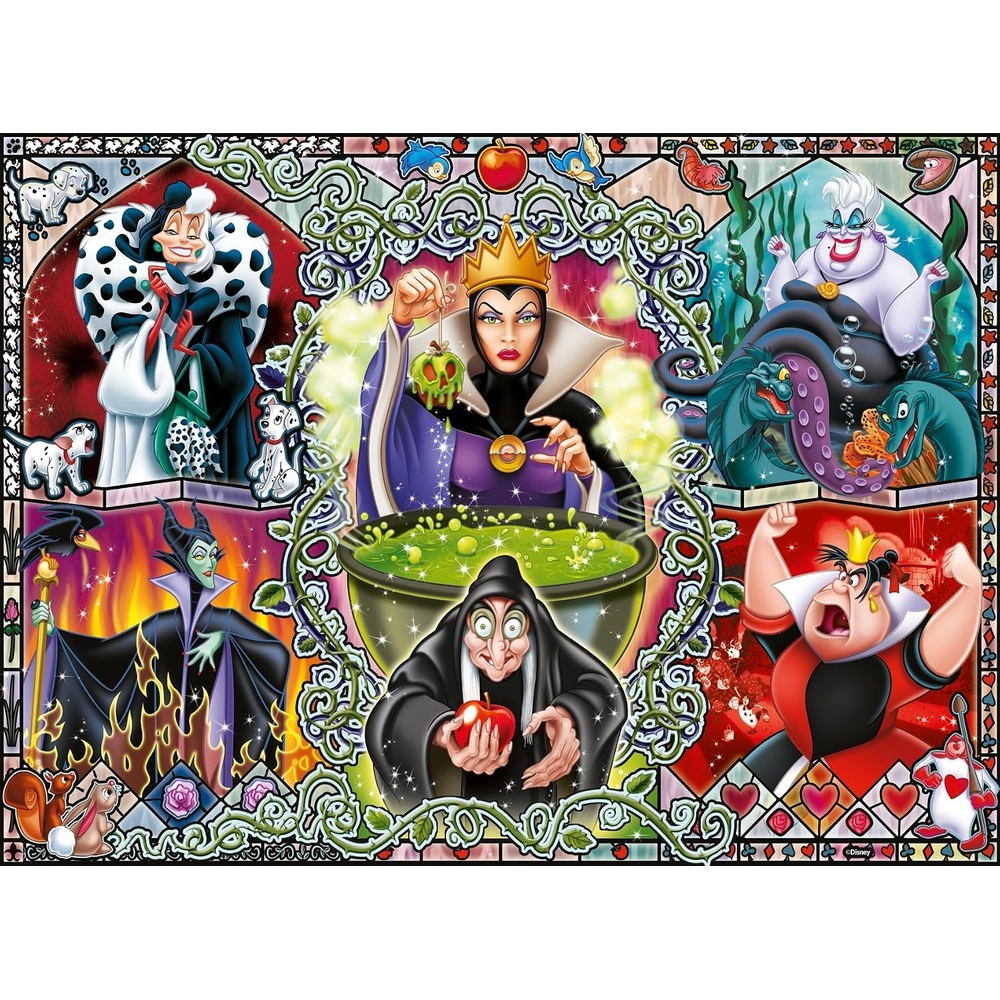 image:imageRavensburger Puzzle 2D 1000 elementw Disney Czarownice Nowy DesignModern