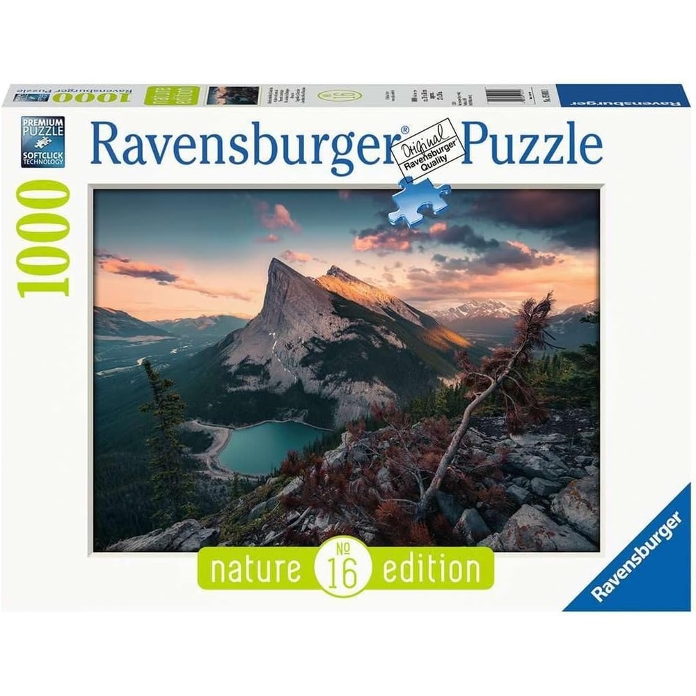 image:imageRavensburger Puzzle Abends in den Rocky Mountains 1000 Teile PuzzleAntik