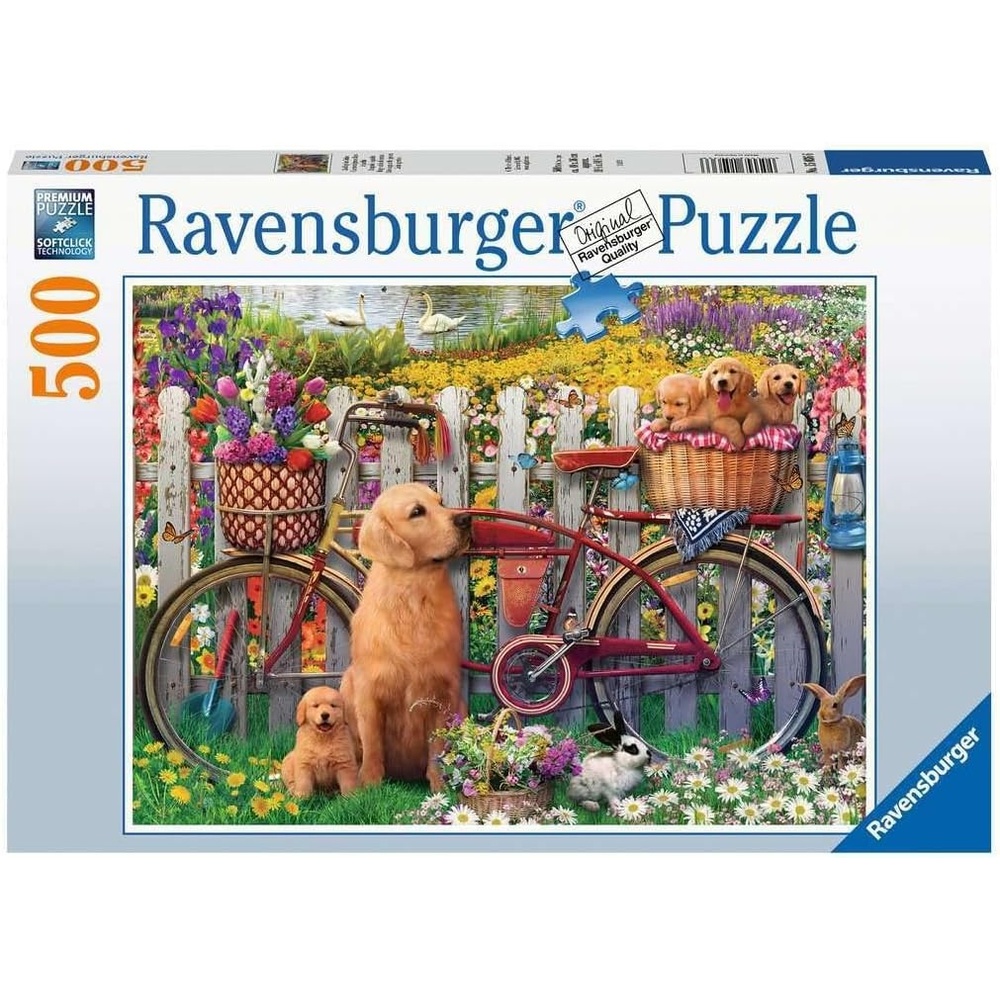 image:imageRavensburger Puzzle Ausflug ins Grne 500 Teile Puzzle fr ErwachseneAntik
