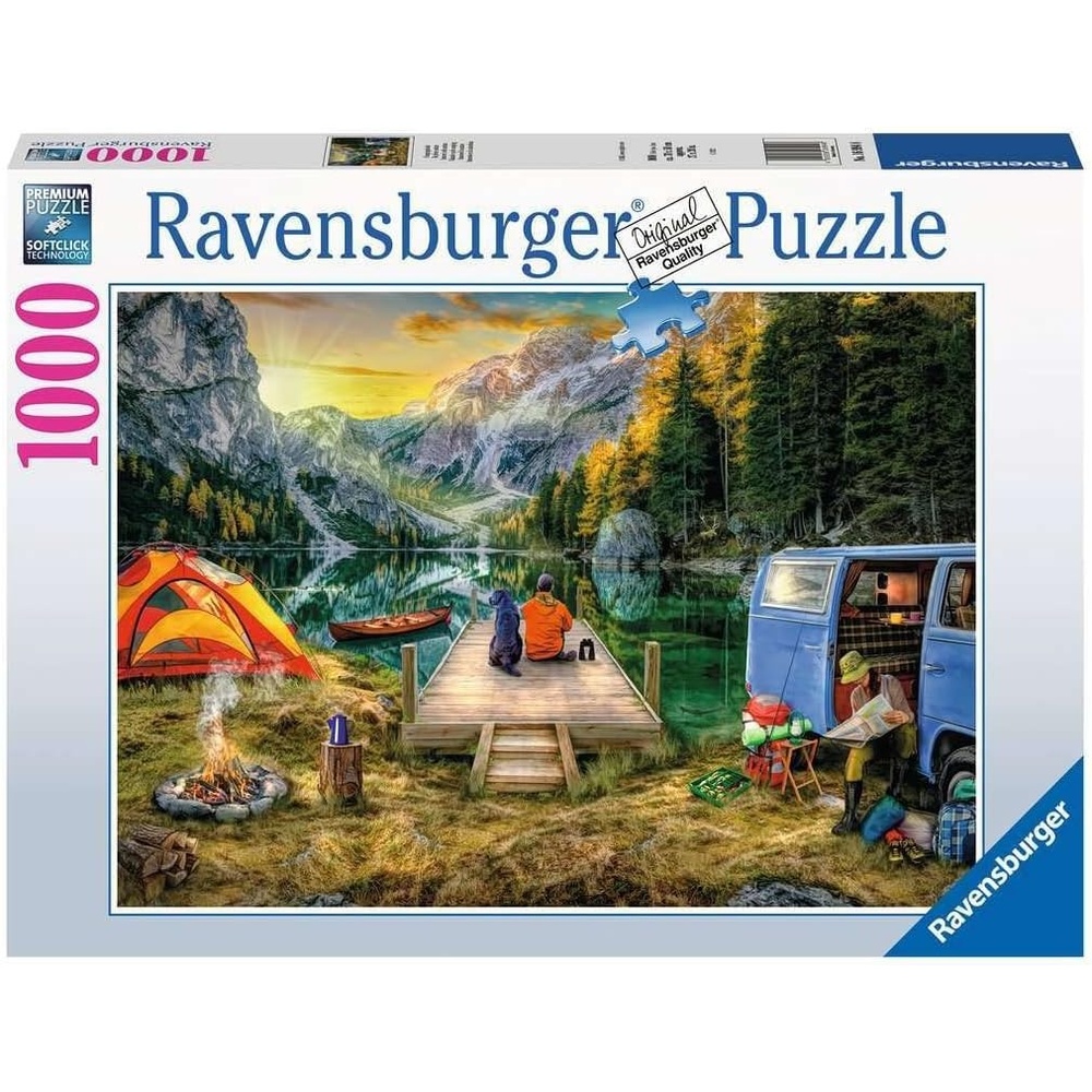 image:imageRavensburger Puzzle Campingurlaub 1000 Teile Puzzle fr ErwachseneAntik