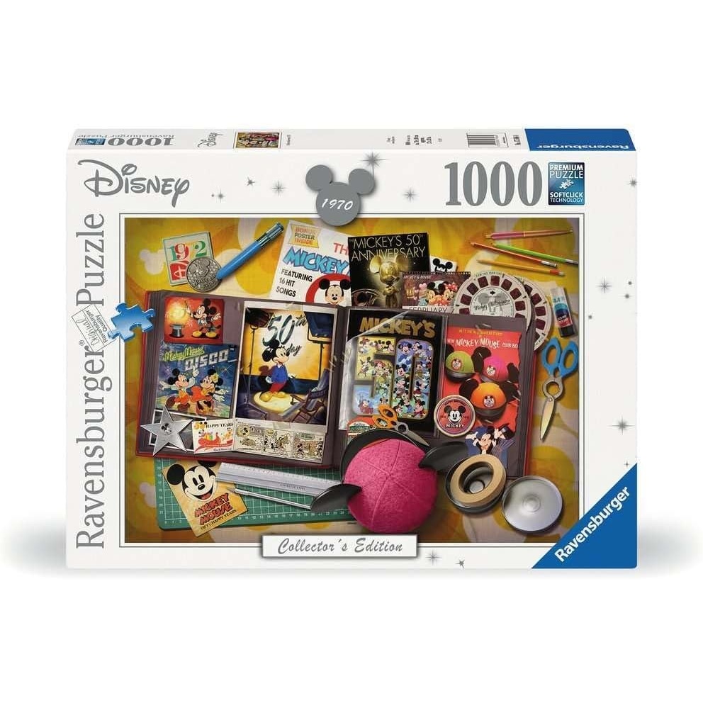 image:imageRavensburger Puzzle Disney 1970 Mickey Moments 1000 Teile PuzzleAntik