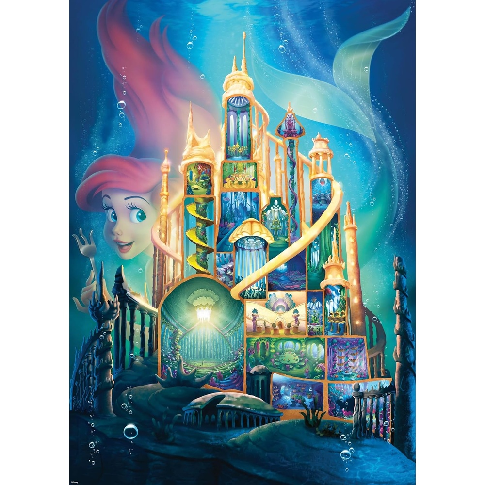 image:imageRavensburger Puzzle Disney Castles Arielle  1000 Teile PuzzleModern