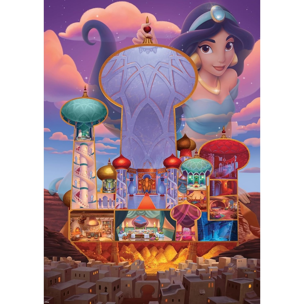 image:imageRavensburger Puzzle Disney Castles Jasmin  1000 Teile PuzzleModern