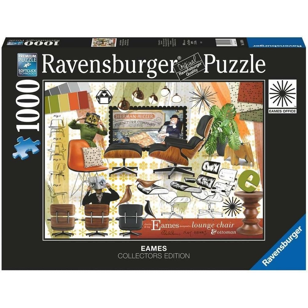image:imageRavensburger Puzzle Eames Design Klassiker 1000 Teile PuzzleAntik
