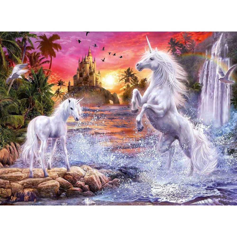 image:imageRavensburger Puzzle Einhrner am Fluss 500 Teile Puzzle fr ErwachseneAntik