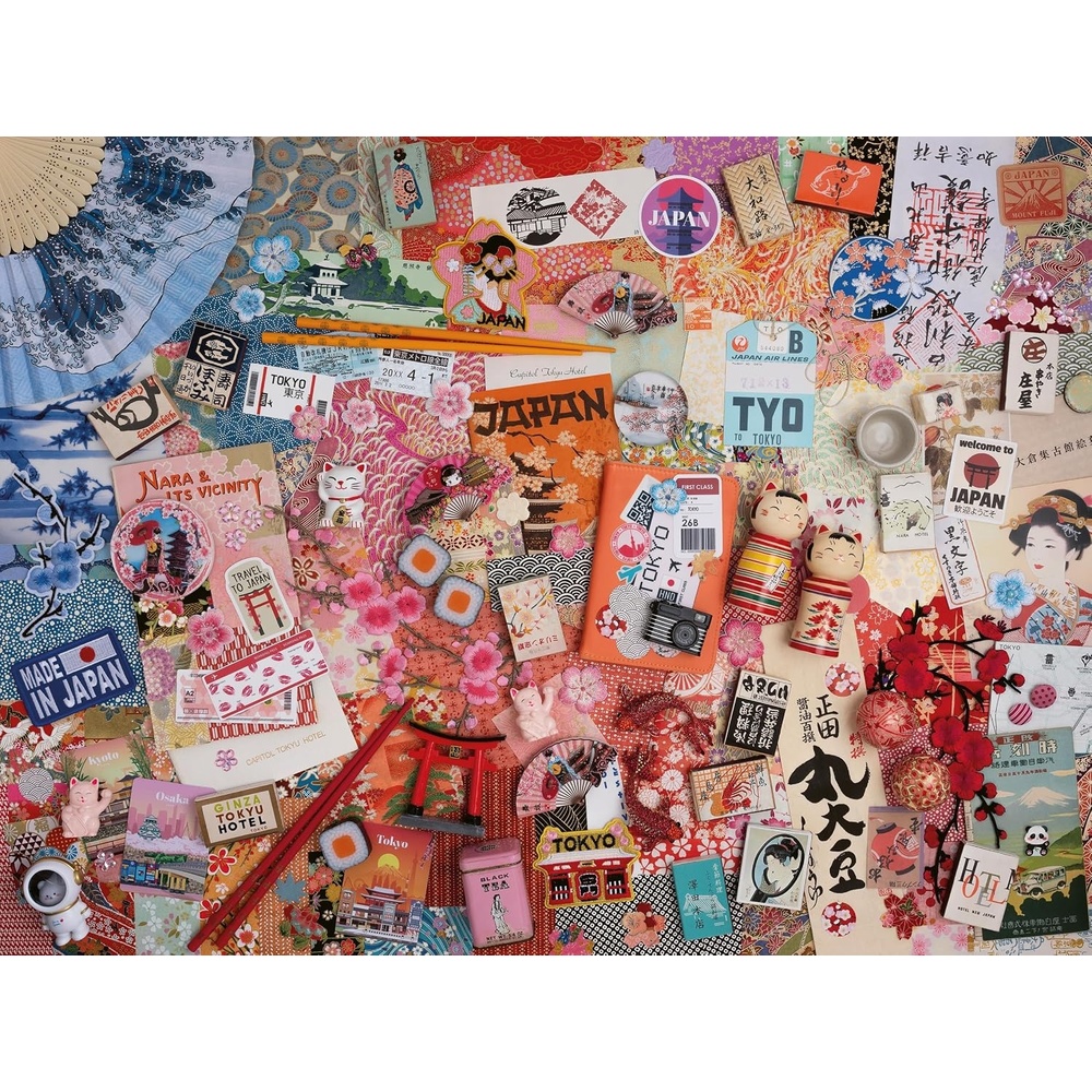 image:imageRavensburger Puzzle Kirschblte in Japan 1000 Teile Puzzle fr ErwachseneReise nach Tokio