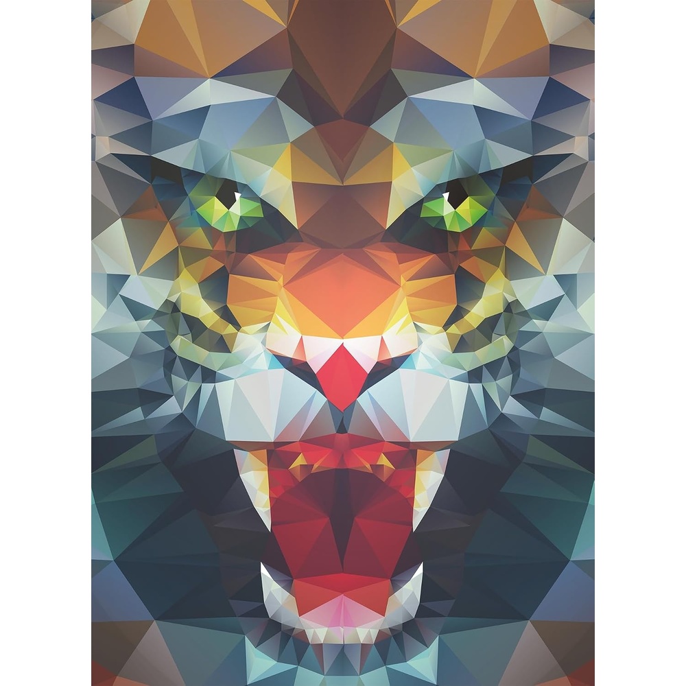 image:imageRavensburger Puzzle Lwe aus Polygonen 500 Teile Puzzle fr ErwachseneModern
