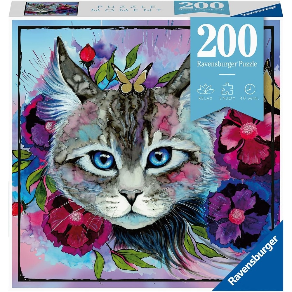 image:imageRavensburger Puzzle Moment 12958 Wood  200 Teile Puzzle fr Erwachsene und Kinder ab 8 JahrenCateye Puzzle  200 Teile