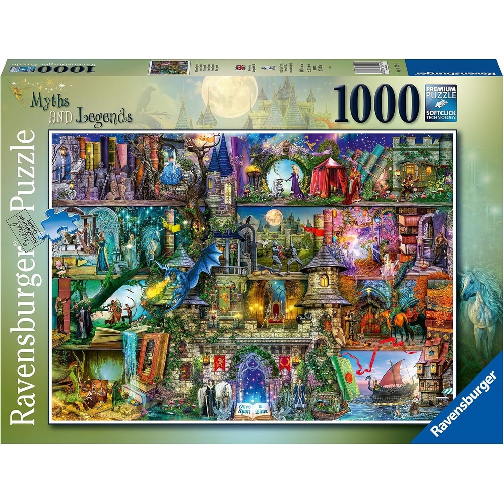 image:imageRavensburger Puzzle Mythen und Legenden  1000 Teile Puzzle fr ErwachseneAntik