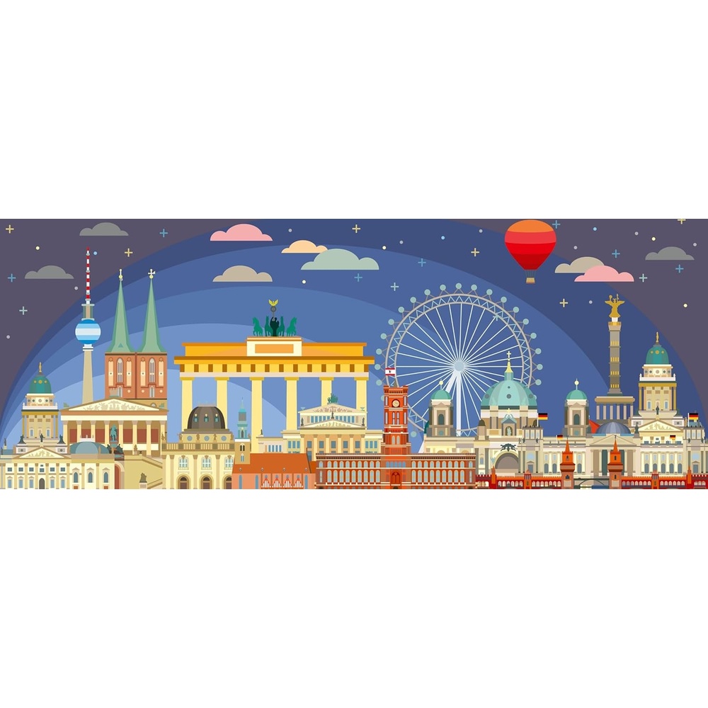 image:imageRavensburger Puzzle Nachts in Berlin 1000 Teile Puzzle fr ErwachseneModern