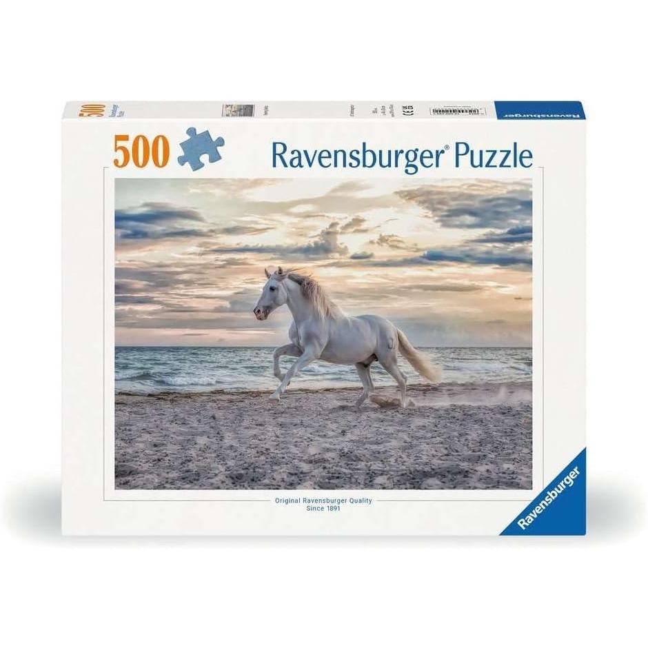 image:imageRavensburger Puzzle Pferd am Strand 500 Teile Puzzle fr ErwachsenePferd am Strand