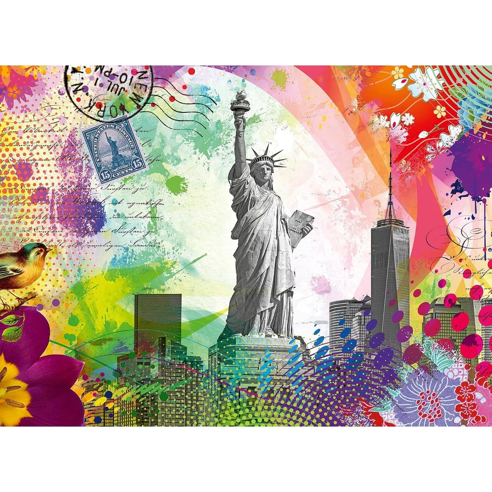 image:imageRavensburger Puzzle Postkarte aus New York 500 Teile PuzzleModern