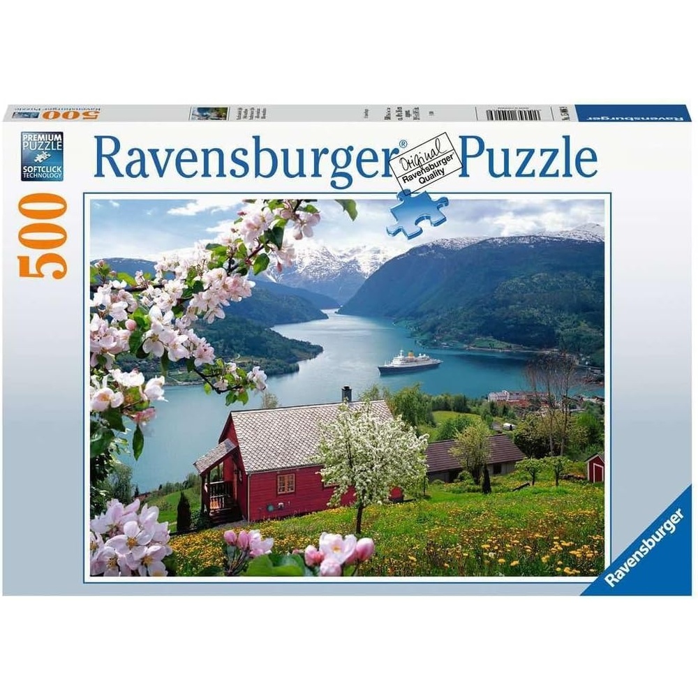 image:imageRavensburger Puzzle Skandinavische Idylle 500 Teile Puzzle fr ErwachseneSkandinavisch
