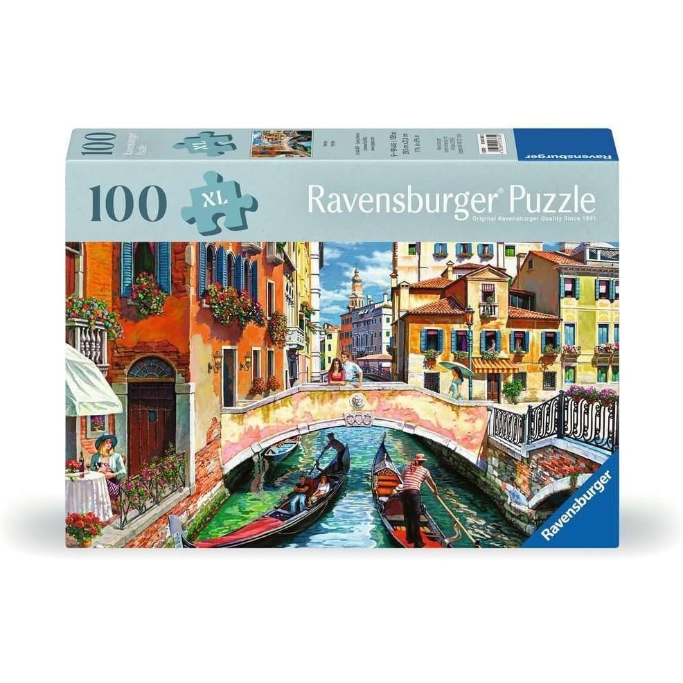 image:imageRavensburger Puzzle Venedig 100 groe PuzzleTeile fr Senioren
