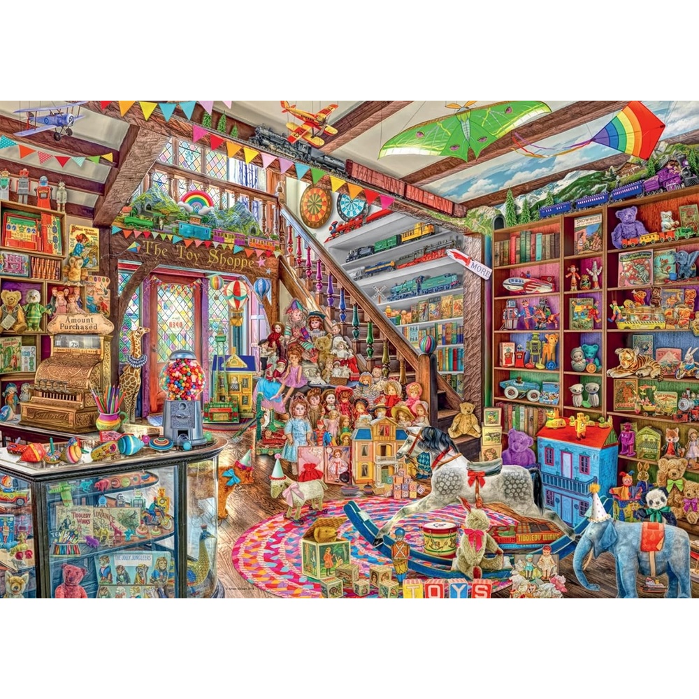image:imageRavensburger The Fantasy Toy Shop 1000 Teile Puzzle fr Erwachsene 12000006 Handwerkswerkzeuge Made in Germany jedes Teil zusammenModern