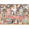 Ravensburger – Puzzle Crazy Cats Bingley’s Bookclub – 1000 dielov(playful  youthful)
