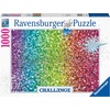 Ravensburger Puzzle 12000116 – Challgene Puzzle Glitzer – 1000 Teile Puzzle für Erwachsene und Kinder ab 14 Jahren, Schwieriges Puzzle(Antik)