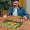 Ravensburger Puzzle 12000220 – Löwen in der Savanne – 500 Teile Puzzle für Erwachsene und Kinder ab 12 Jahren, Tier-Puzzle(Modern)