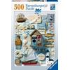 Ravensburger Puzzle 12000223 – Maritimes Flair – 500 Teile Puzzle für Erwachsene und Kinder ab 12 Jahren,(Rustikal)