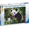 Ravensburger Puzzle 12000351 – Pandabär – 500 Teile Puzzle für Erwachsene und Kinder ab 12 Jahren, Tier-Puzzle(Tiermotive  exquisit)