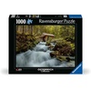 Ravensburger Puzzle 12000604 – Mühle am Gollinger Wasserfall – 1000 Teile Puzzle für Erwachsene und Kinder ab 14 Jahren,(Modern)
