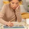 Ravensburger Puzzle 12001477 – Leuchtturm hinter der Düne auf Borkum – 300 Teile Puzzle Deutschland Collection für Erwachsene ab 14 Jahren