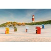 Ravensburger Puzzle 12001477 – Leuchtturm hinter der Düne auf Borkum – 300 Teile Puzzle Deutschland Collection für Erwachsene ab 14 Jahren