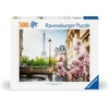 Ravensburger Puzzle Abends in Paris – 500 Teile Puzzle für Erwachsene(Frühling in Paris)