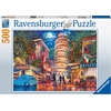 Ravensburger Puzzle Abends in Pisa – 500 Teile Puzzle für Erwachsene(Blau)